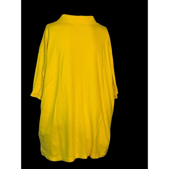 U.S. Polo Assn.‎ Luxury Feel Polo Shirt Mens 3XL Yellow Short Sleeve 100% Cotton - Picture 5 of 7